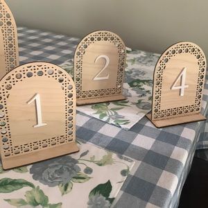 Rattan table number 1-15